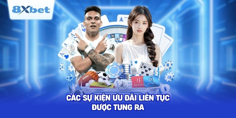 Các sự kiện ưu đãi liên tục được tung ra 